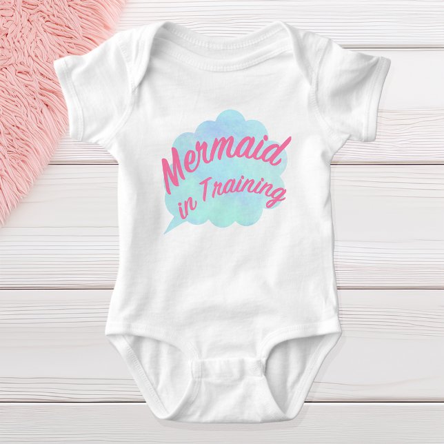 Body Adorable “Mermaid in Training” bodysuit (Créateur téléchargé)