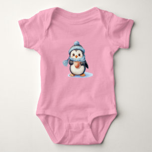 Body 🎅 Adorable Penguin Baby tenue de Noël
