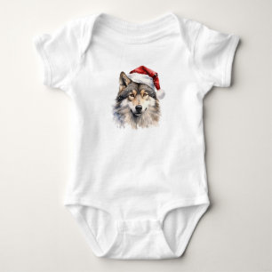 Body Adorable Père Noël Wolf