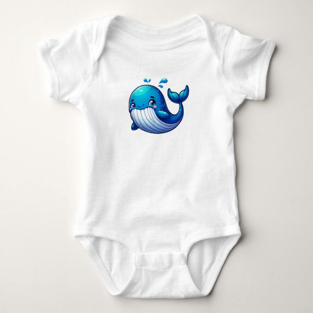 Body Adorable petite baleine (Devant)