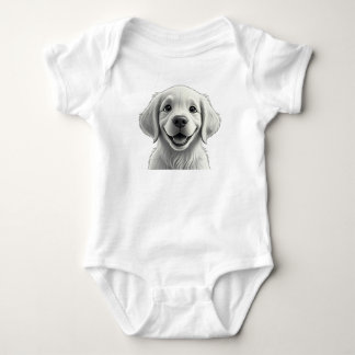 Body Adorable Pixar-Style Golden Retriever Puppy Kids