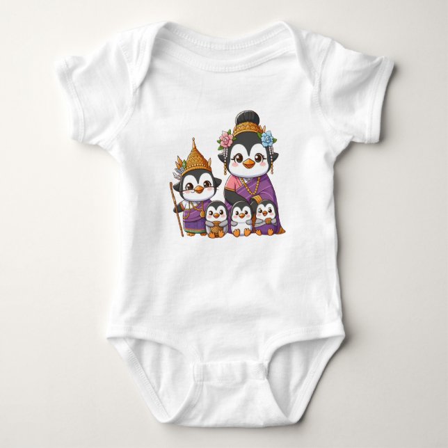 Body Adorable Thailande Penguin Bodysuit Baby (Devant)
