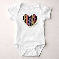 Afro Unicorn Fierce Heart Design