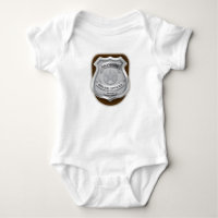 Agent de police personnalisé Sheriff Cop NAME Badg