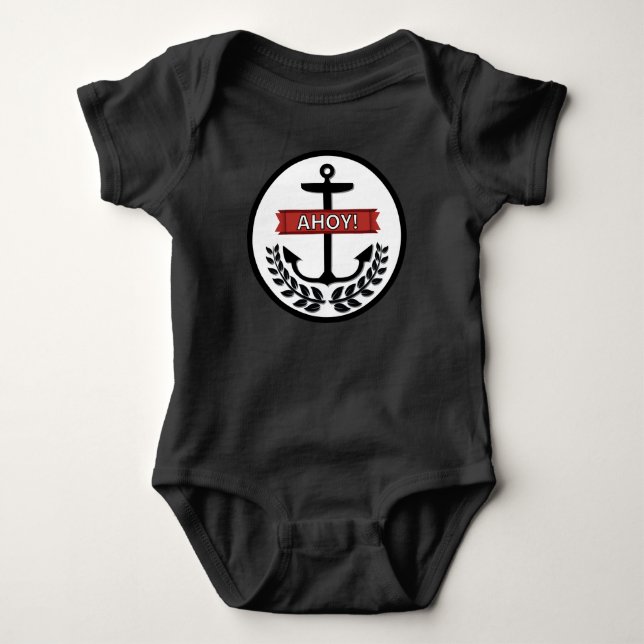 Body Ahoy - Bodysuit Baby Jersey  (Devant)