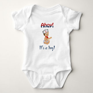 Body Ahoy C'est un T-shirt d'une pièce pour garçon