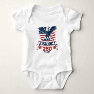 Body Aigle Américain Patriotique Joyux 250e Anniversair