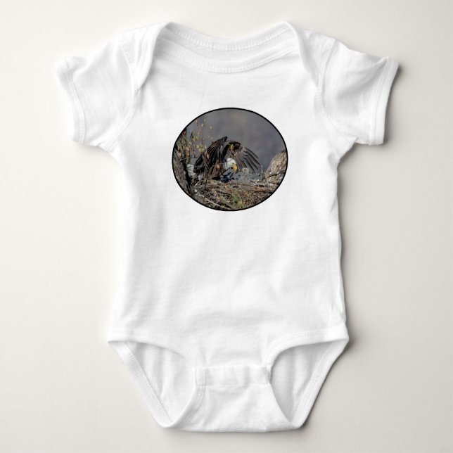 Body Aigle avec son bébé (Devant)