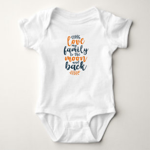 Body Aimez ma famille à la lune et retour