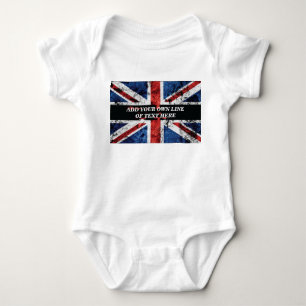 Body Ajouter votre texte sur le drapeau anglais Jeu d'o