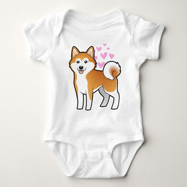 Body Akita Inu/amour de Shiba Inu (Devant)