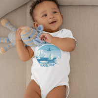 Alaska Famille Vacances Glacier Cute Custom