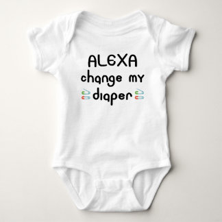 Body Alexa change ma couche mignonne et drôle de citati