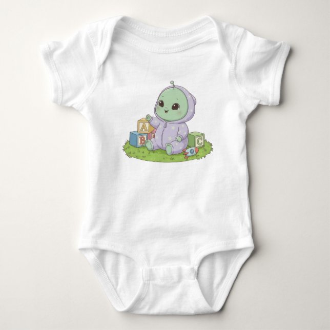 Body Alien Baby Bodysuit (Devant)