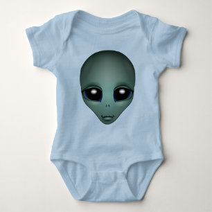 Body Alien biologique Chemise bébé mignonne Alien chemi