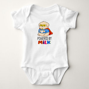 Body Alimenté par Milk Cute Superhero Puppy