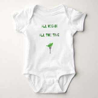 Body All Vegan All Time - Pro Vegan Baby Humour