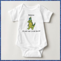 Alligator vert mignon