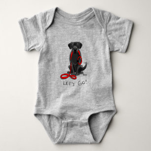 Body Allons-y ! Black Labrador Retriever - mignon chien