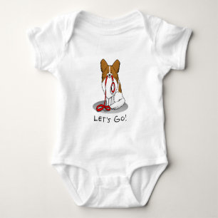 Body Allons-y ! (walk) Papillon (white & red) Chien mig