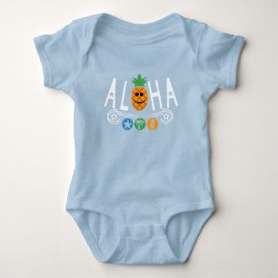 Body Aloha PIneapple Design - Bodysuit Baby Jersey