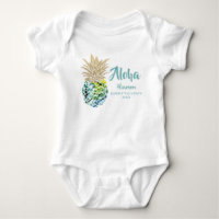 Aloha Tropical Ananas Famille Vacances Personnalis