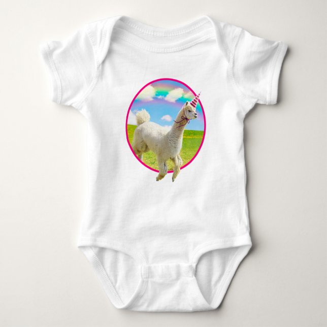 Body Alpaca Unicorne sous ciel ouvert (Devant)