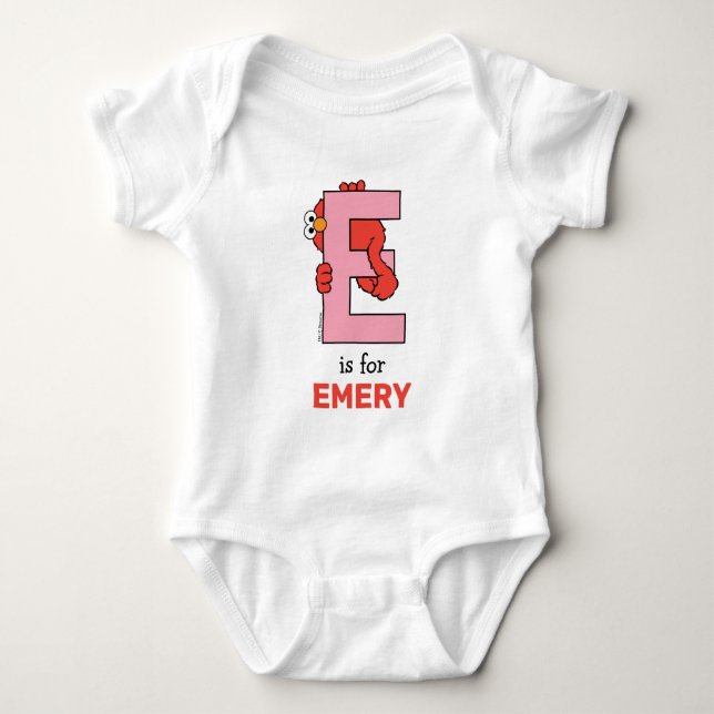 Body Alphabet d'Elmo | E Rose (Devant)