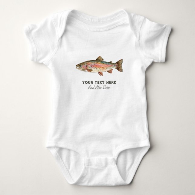Body Amateur de pêche personnalisé - Conception de pêch (Devant)