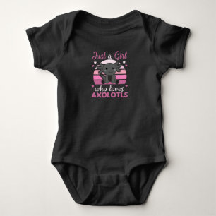 Body Amateurs Axolotl Animaux Douces Pour Filles Roses
