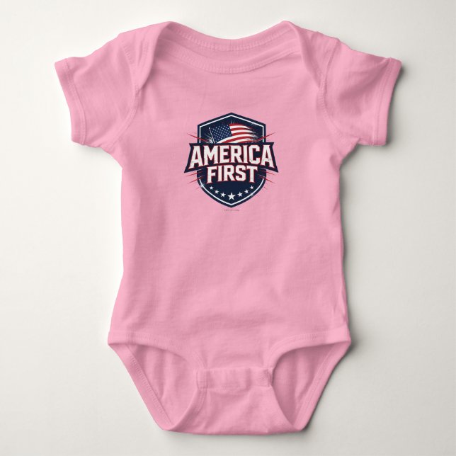 Body America First - T-Shirt (Devant)