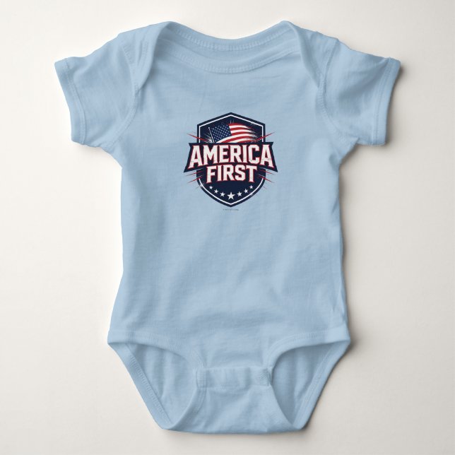 Body America First - T-Shirt (Devant)