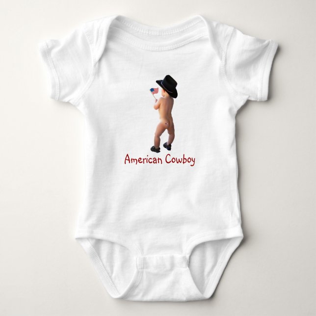 Body American Cowboy Infantant Creeper (Devant)