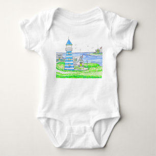 Body Americana 2 Phare Baby One Piece