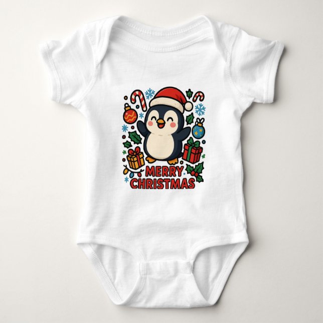 Body AMITA - Merry Christmas Penguin (Devant)