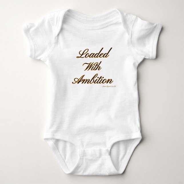 Body Ammo Apparel USA Chargé Avec Ambition Unisex (Devant)