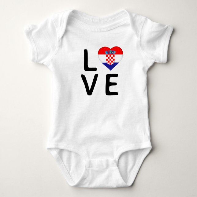 Body Amour - Drapeau Croatie (Devant)