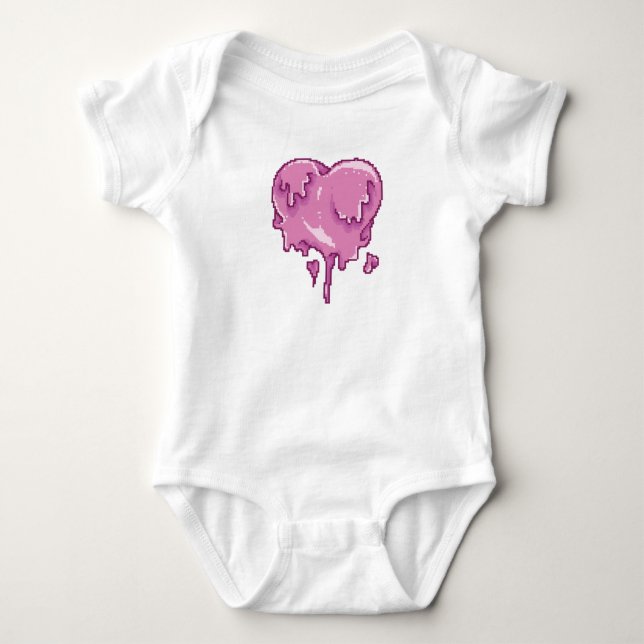 Body Amour Pixel Art Fondu (Devant)