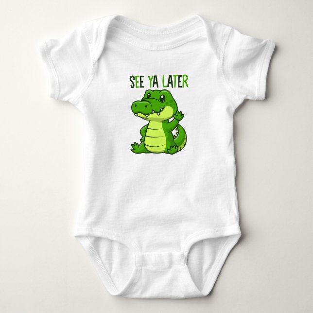 Body Amusant Alligator (Devant)