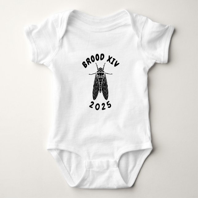 Body Amusant Cicada Brood XIV 2025 Nature Bug Lover (Devant)