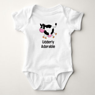 Body Amusant Cute Cow Pun Design de dessin