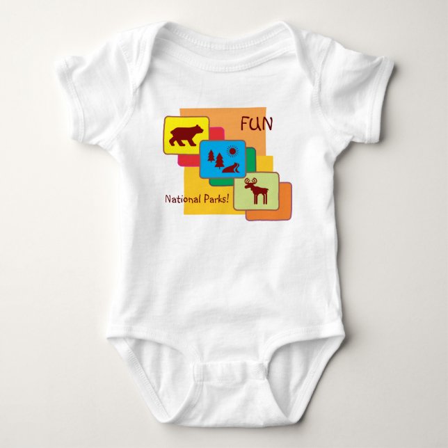 Body Amusez-vous dans les parcs nationaux ! (Devant)