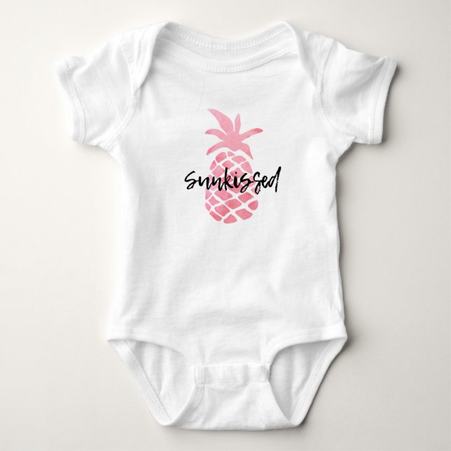 Body Ananas rose Pastel (Devant)
