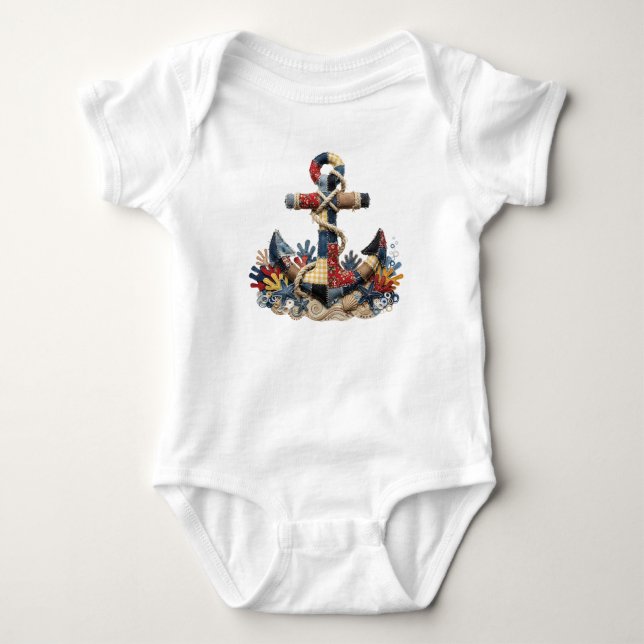 Body Ancre de Courtepointe Patchwork (Devant)