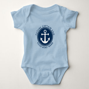 Body Ancre nautique de garçon corde capitaine marine ba