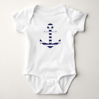 Body Ancre nautique rayée