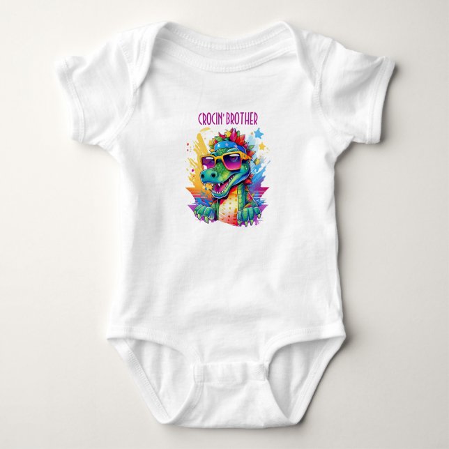 Body Anniversaire de naissance Crocodile Enfant (Devant)