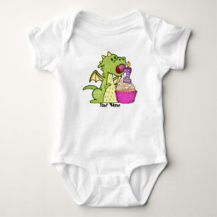 Body Anniversaire de petit gâteau de dragon ęr