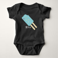 Anniversaire d'été Crème glacée Baby Bodysuit