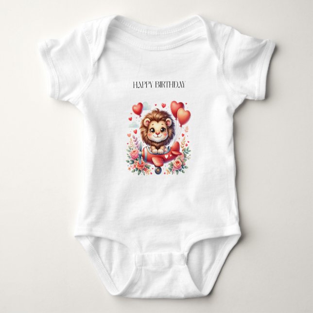Body Anniversaire Lion Volant (Devant)